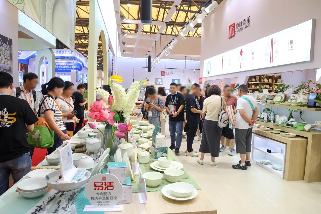 东方美学的世界表达！顺祥陶瓷第118届上海展高光收官！