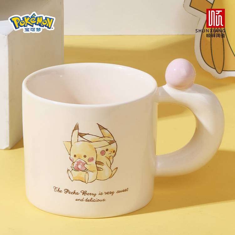顺祥陶瓷宝可梦款筑梦口杯2025新款