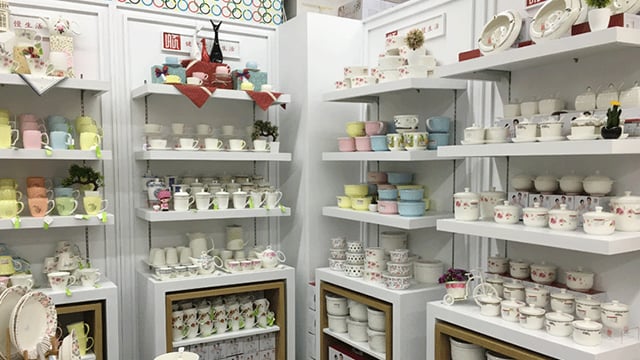 顺祥陶瓷杭州首家自营专柜——杭州世纪联华外海店试营业