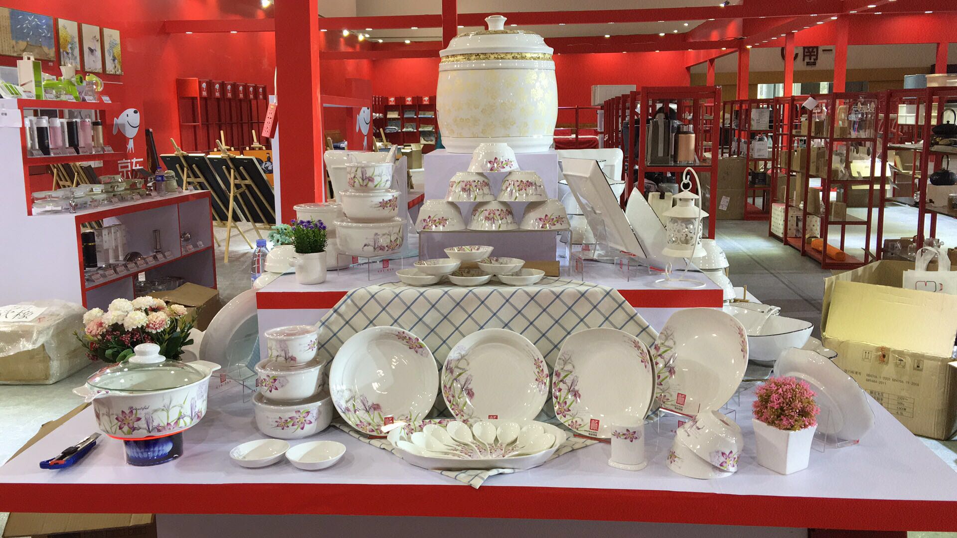 京东家博会，顺祥陶瓷强势来袭